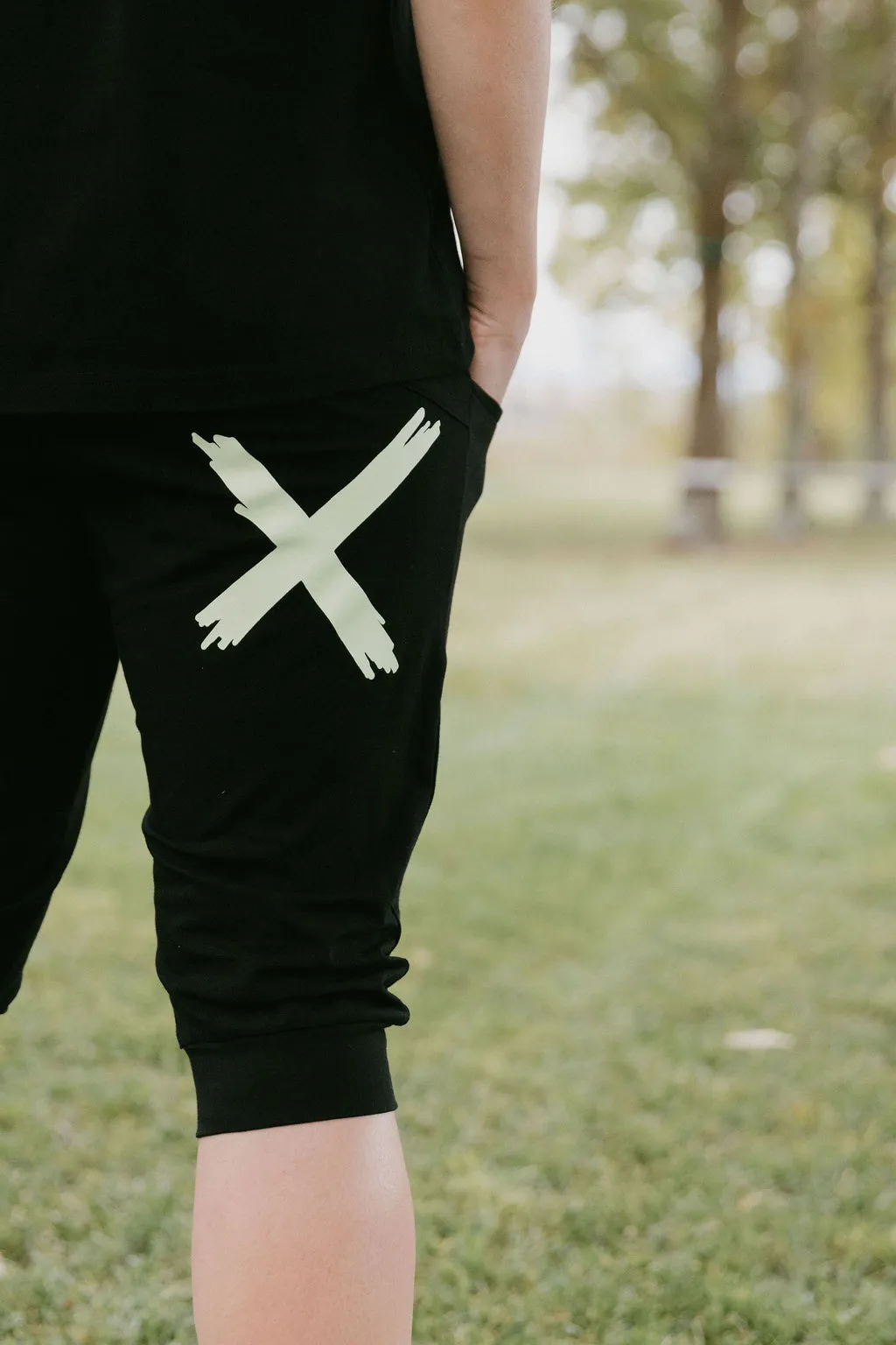 3/4 Apartment Pants  LIME X