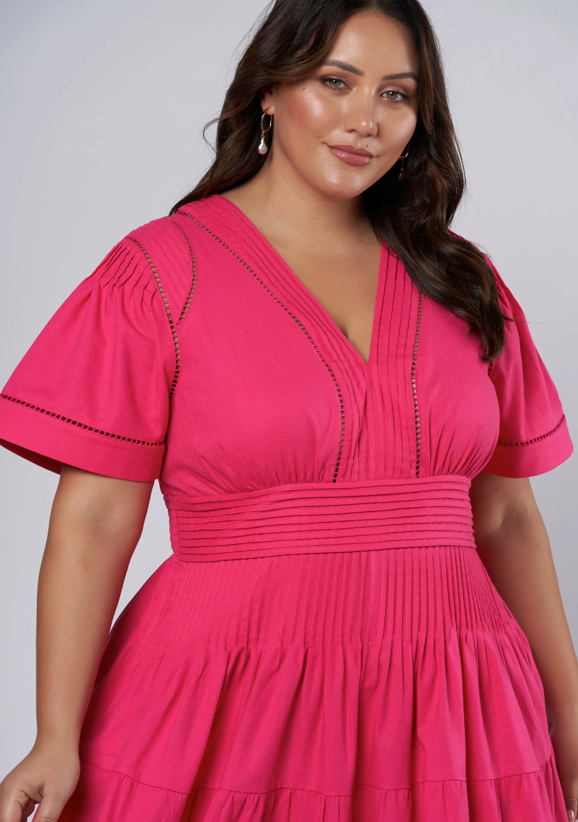 Abby Linen Maxi Dress