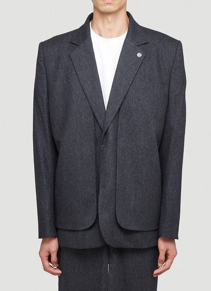 Ader Error Layered Oversize Blazer