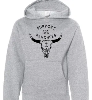 Anchor Brand Support Your Local Ranchers Hoodie