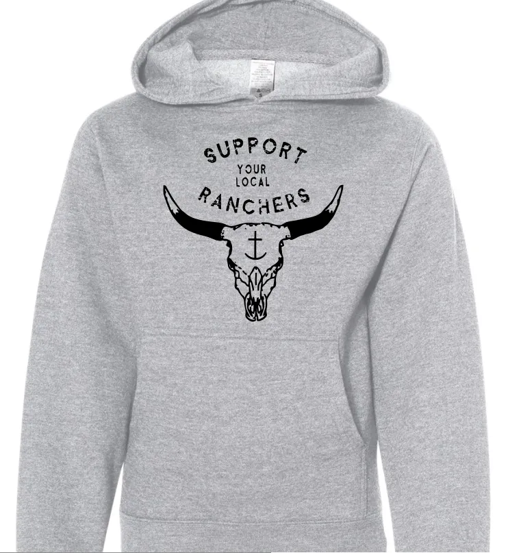 Anchor Brand Support Your Local Ranchers Hoodie