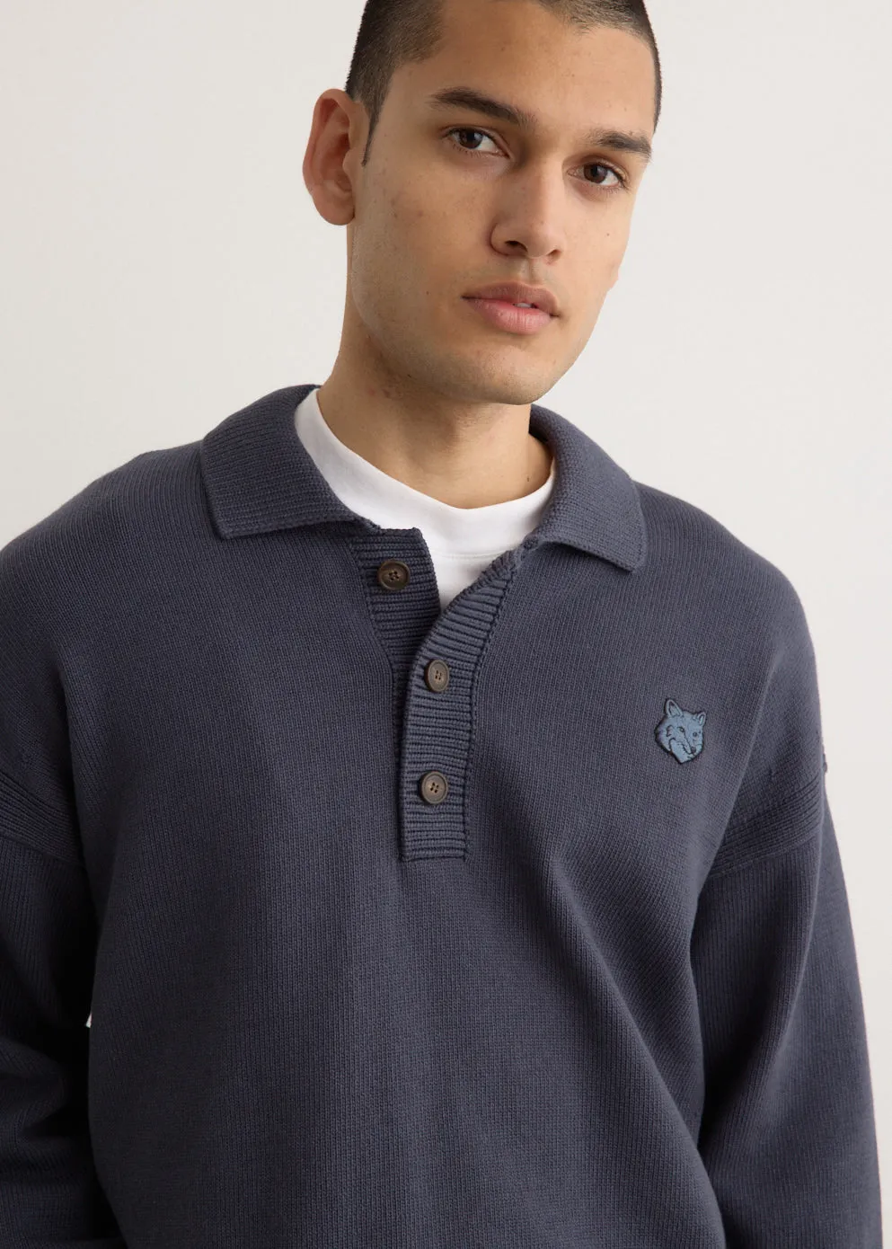 Bold Fox Head Patch Comfort Polo