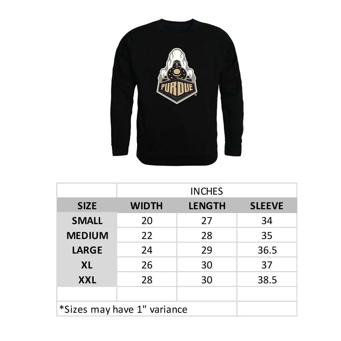 BSU Ball State University Campus Crewneck Pullover Sweatshirt Sweater Black