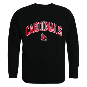 BSU Ball State University Campus Crewneck Pullover Sweatshirt Sweater Black