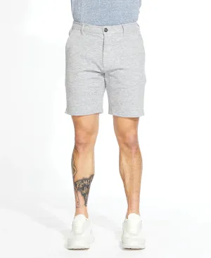 Civil Society Grey Heathered Pique Knit Shorts