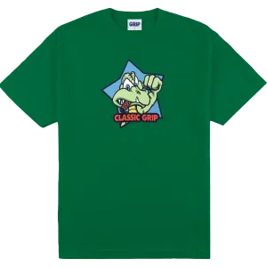 Classic Grip Cool Gator Tee Green