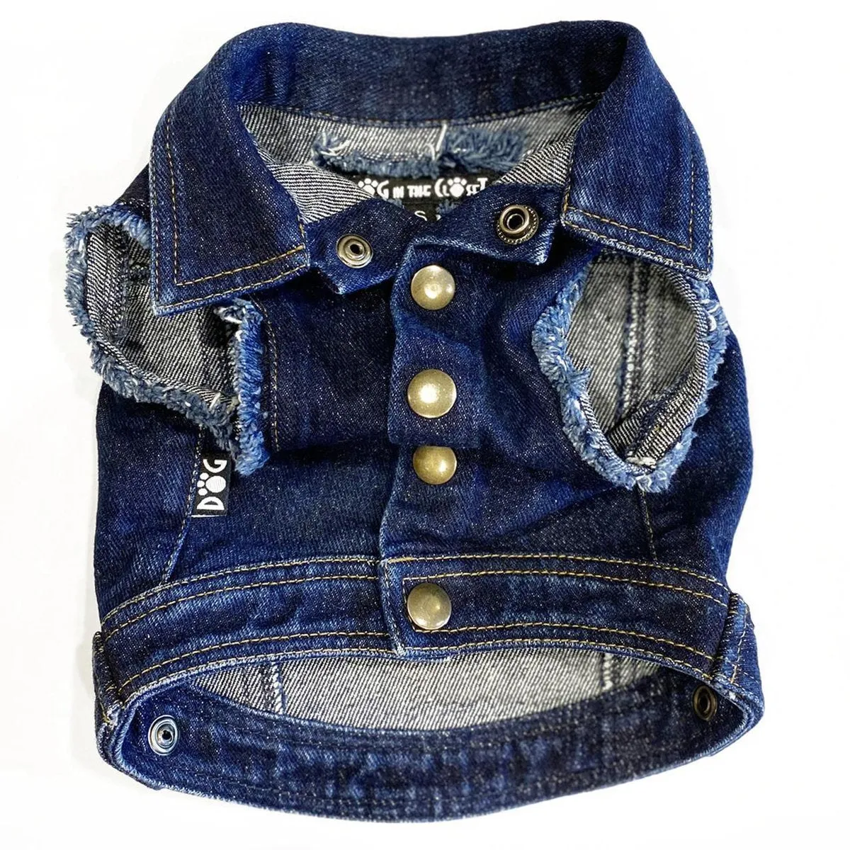 Custom Love Easter Denim Dog Jacket