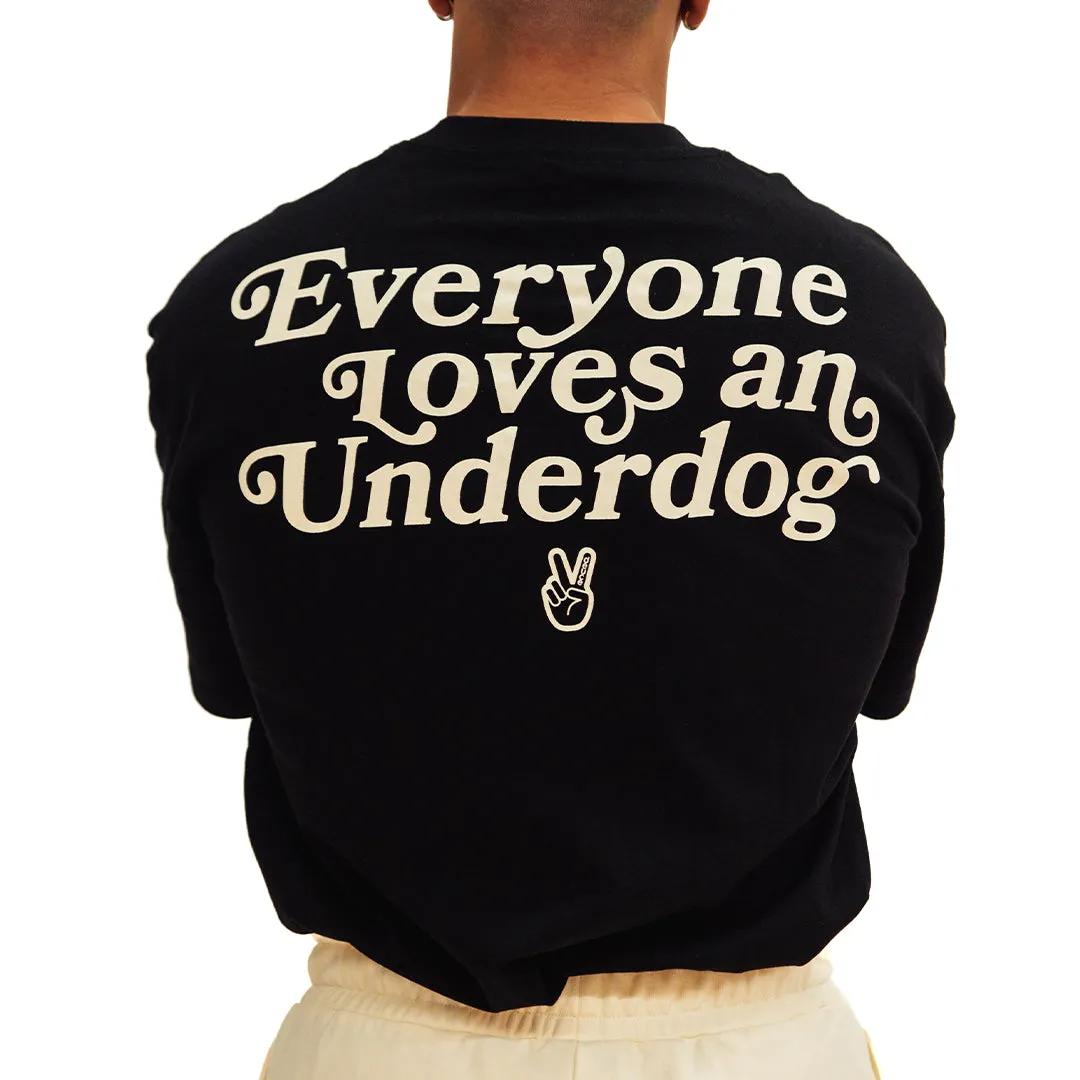 Deuce "Everyone Loves an Underdog" Tee | Black