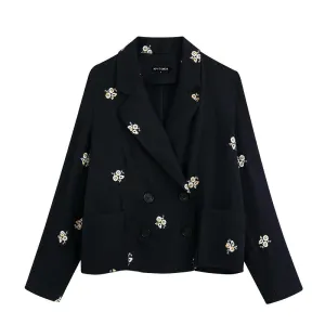 EMBROIDERED BLAZER