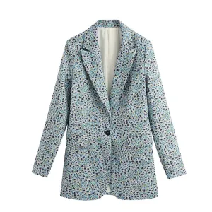 FLORAL BLAZER