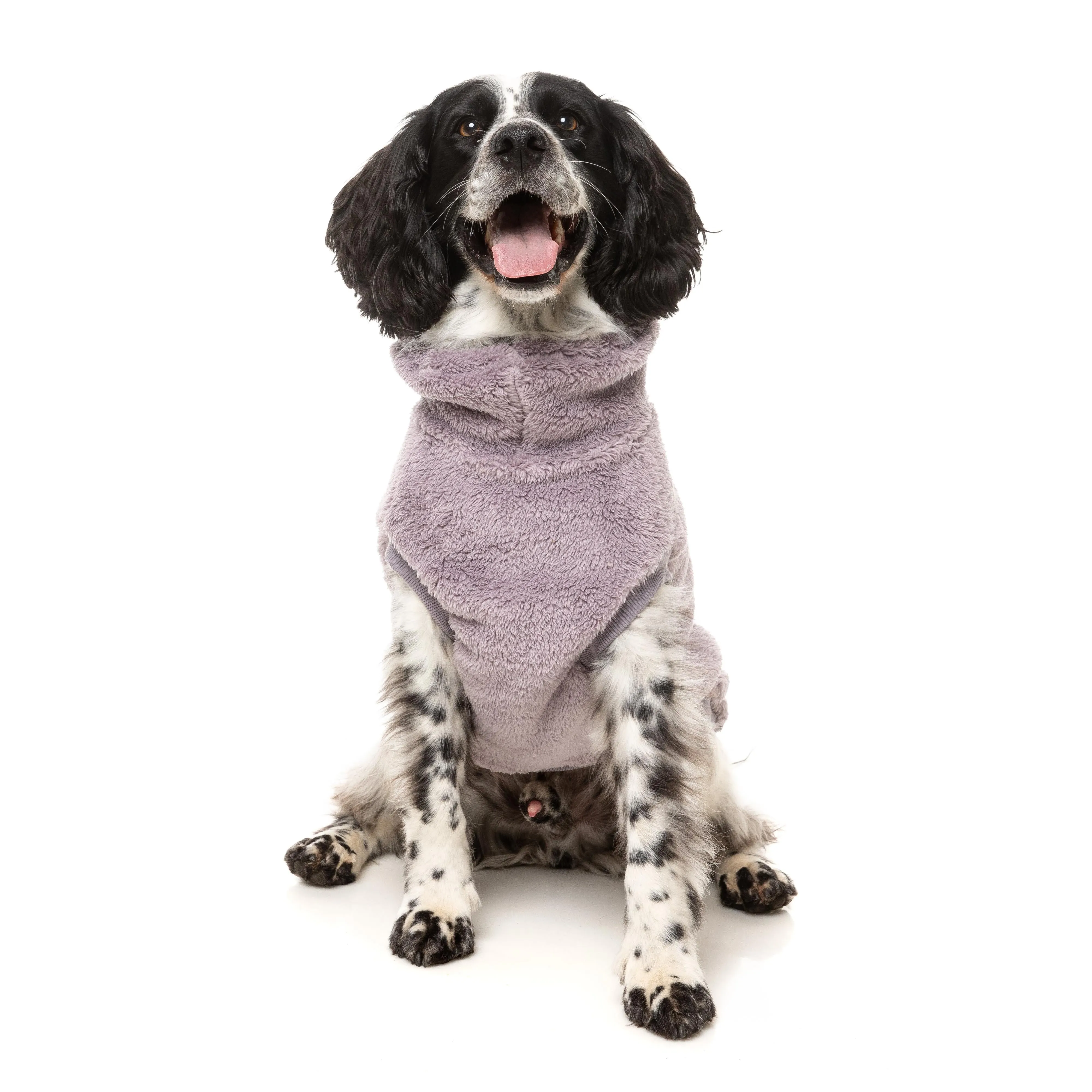 FuzzYard Dog Apparel Turtle Teddy 25 Sweater Lavender Size 1 ^ ^