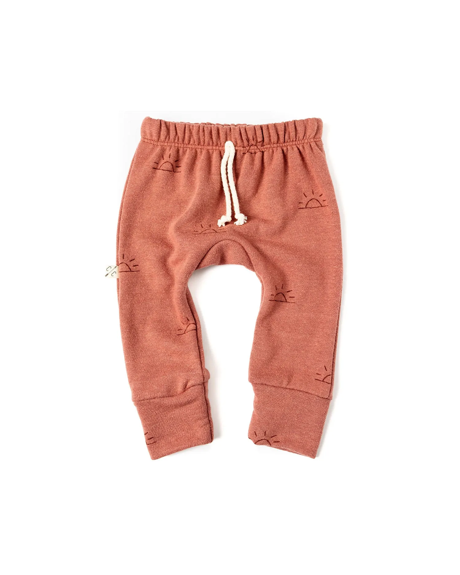 gusset pants CO - sunset on redwood