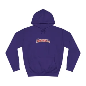 Hominus Denim BW Destroyed Logo Hoodie
