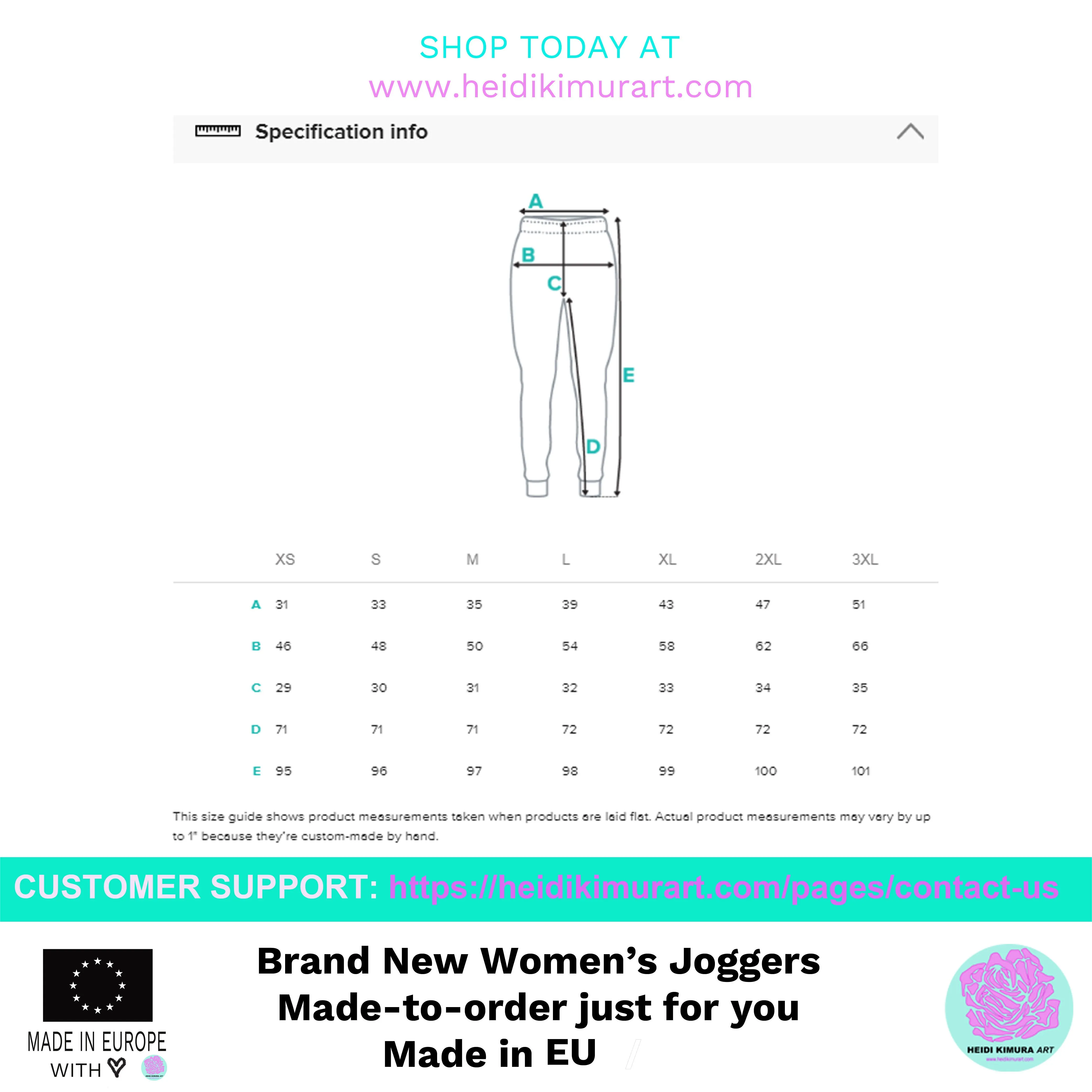 Hot Orange Women's Joggers, Solid Color Premium Slim Fit Soft Sweatpants-Made in EU