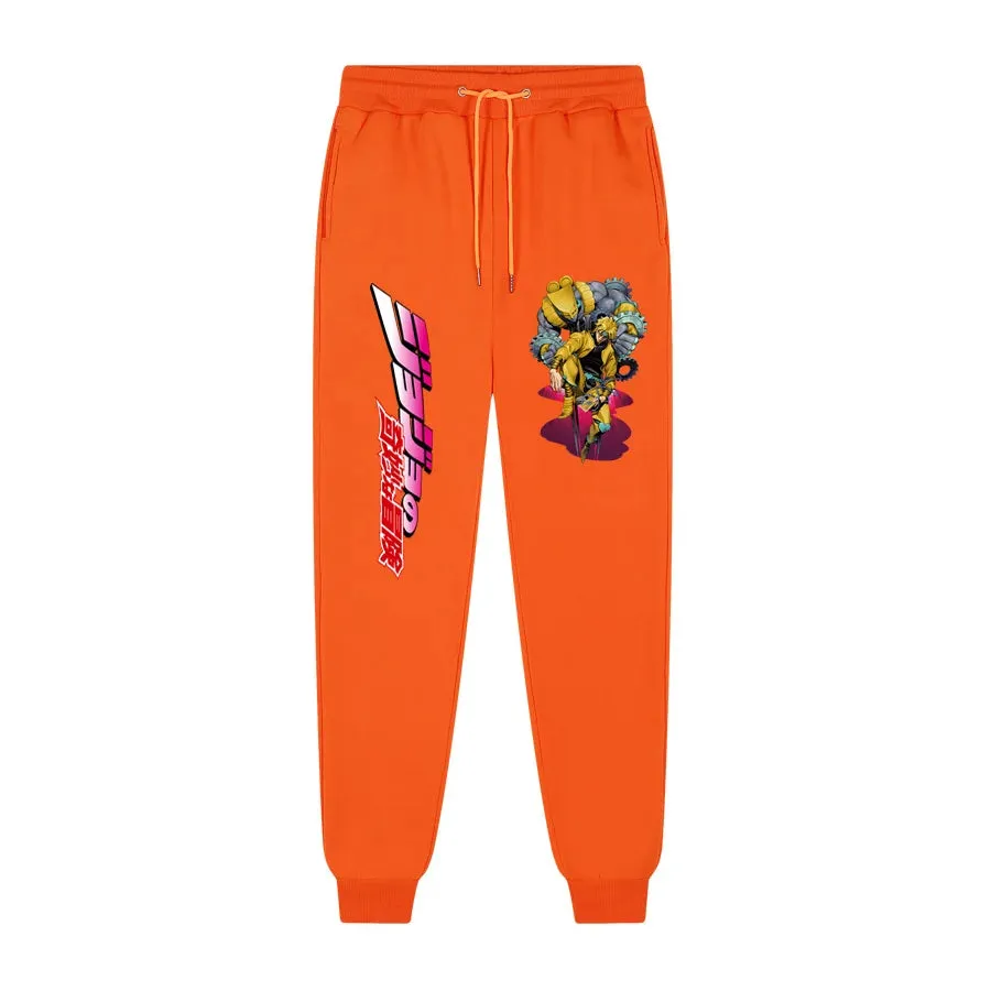 Jojo's Bizarre Adventure Men's Joggers - Casual Harajuku Sweatpants