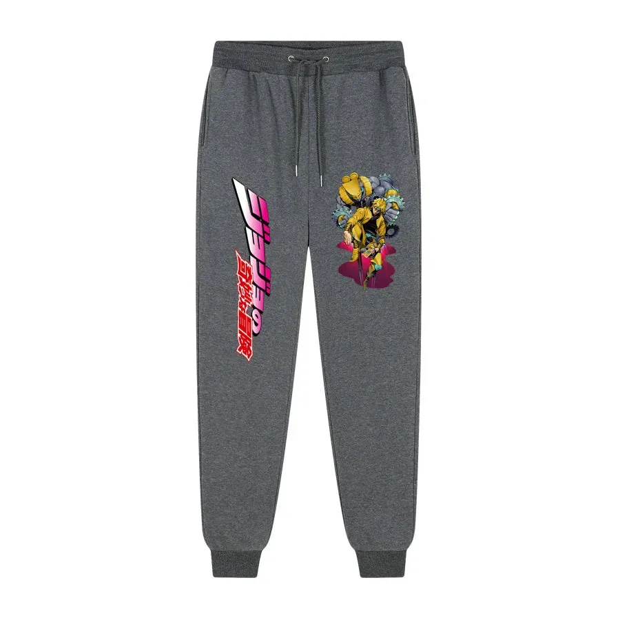 Jojo's Bizarre Adventure Men's Joggers - Casual Harajuku Sweatpants