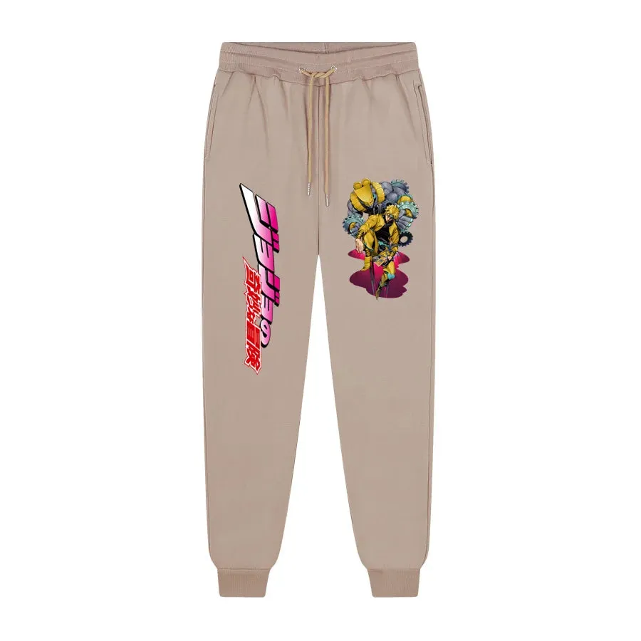 Jojo's Bizarre Adventure Men's Joggers - Casual Harajuku Sweatpants