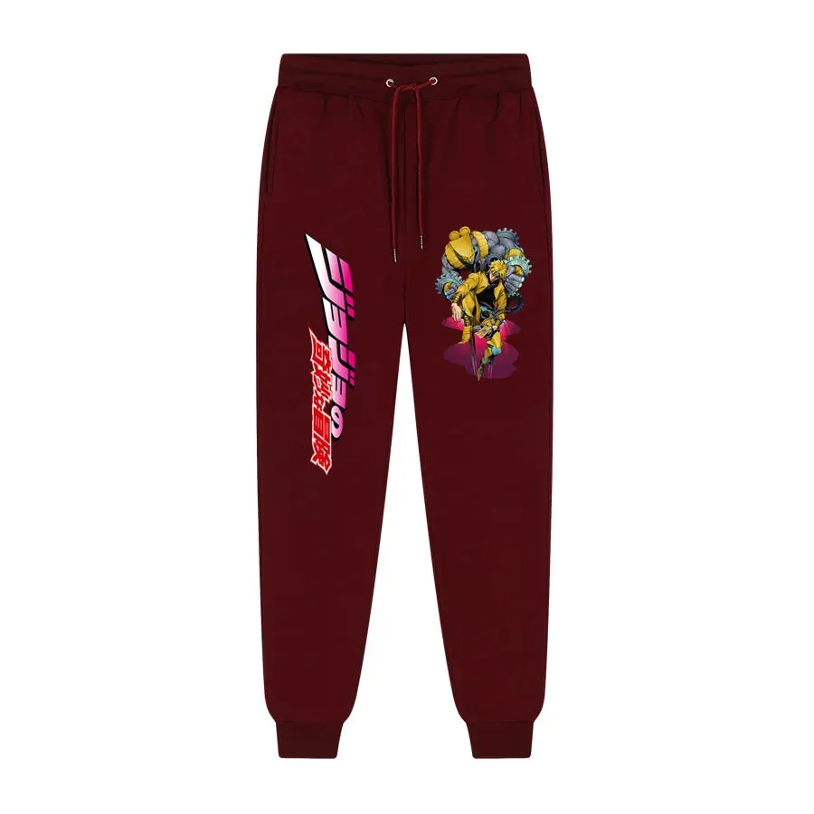 Jojo's Bizarre Adventure Men's Joggers - Casual Harajuku Sweatpants