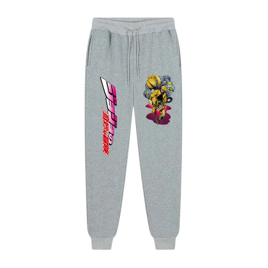 Jojo's Bizarre Adventure Men's Joggers - Casual Harajuku Sweatpants