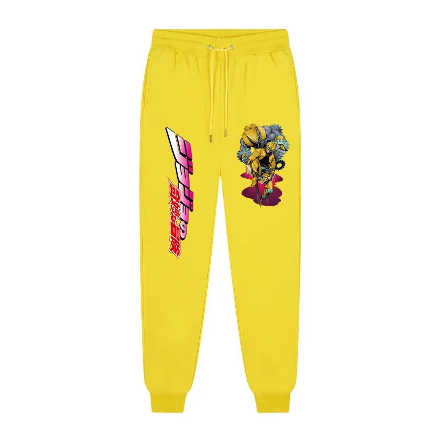 Jojo's Bizarre Adventure Men's Joggers - Casual Harajuku Sweatpants