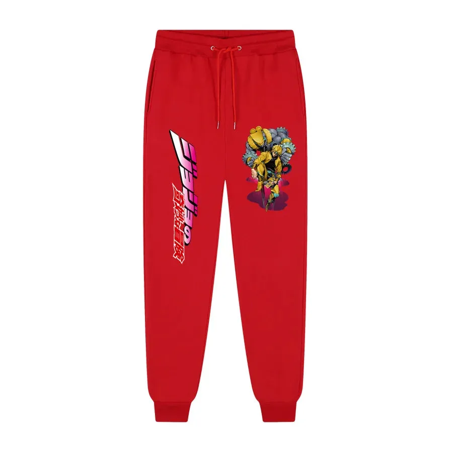 Jojo's Bizarre Adventure Men's Joggers - Casual Harajuku Sweatpants