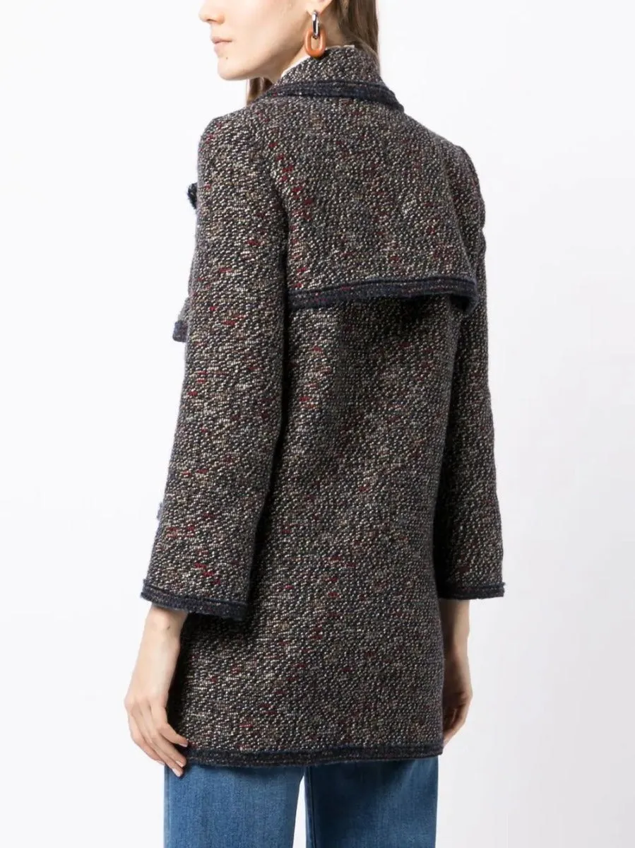 Layered Tweed Jacket