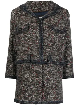 Layered Tweed Jacket