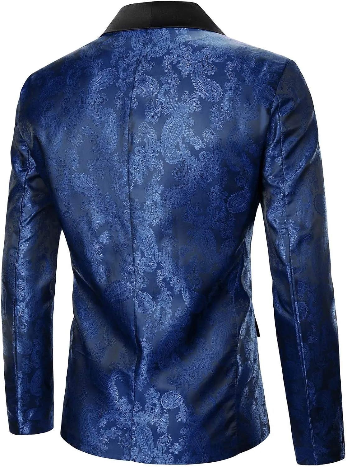 LCMTWX Mens Blazers Men's Fashion Coat Casual Pocket Button Suit Jacket Buckle Loved Printed Single-breasted Casual Suit