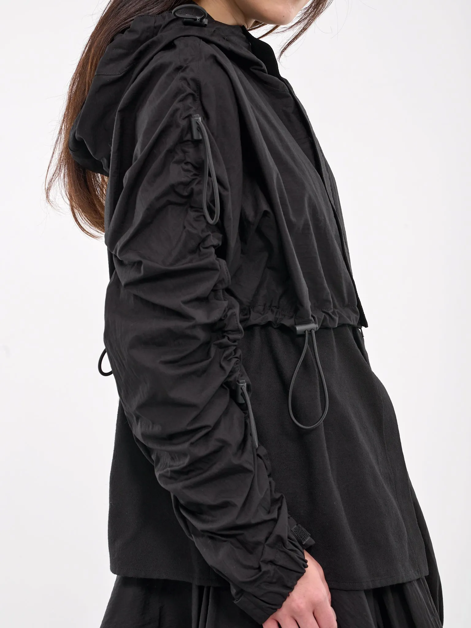 Loose Elastic Jacket (LO-J10-004-BLACK)