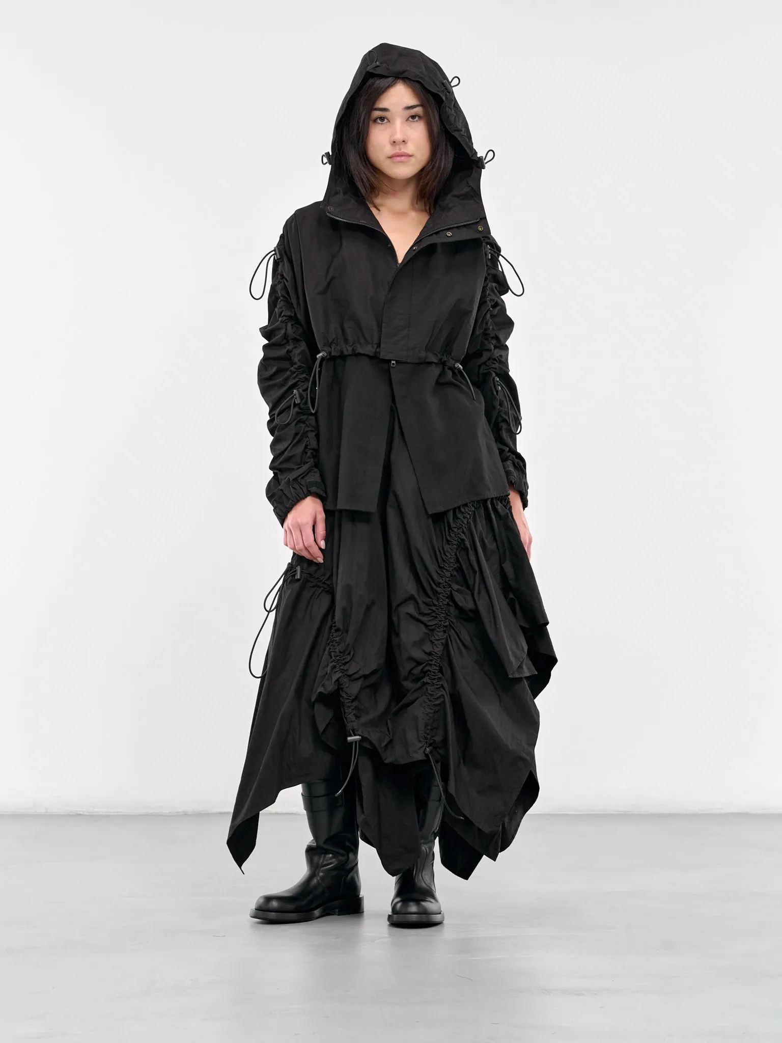 Loose Elastic Jacket (LO-J10-004-BLACK)
