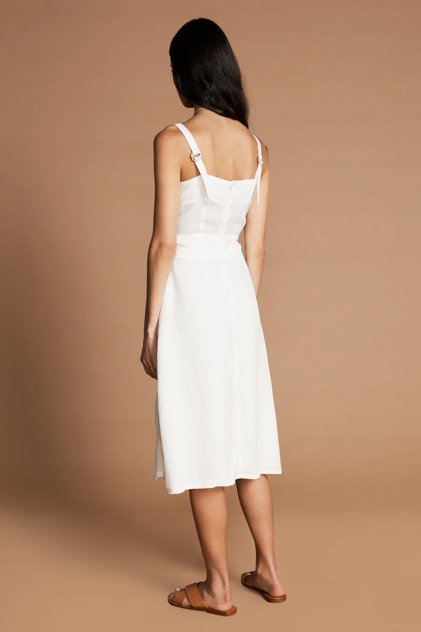 Louna Dress - White