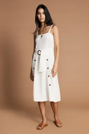 Louna Dress - White