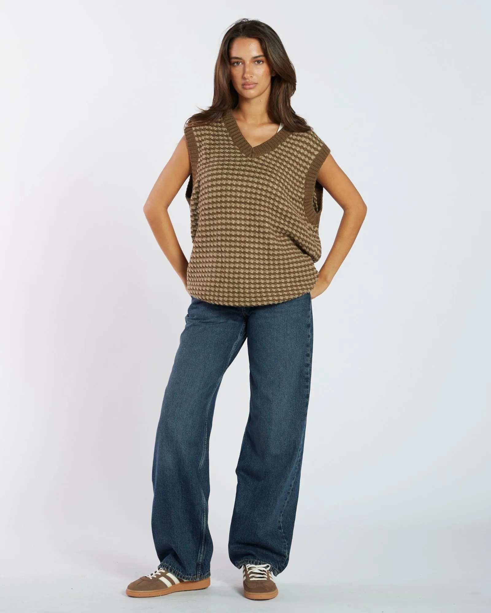 Lowen Vest - Morel Mix