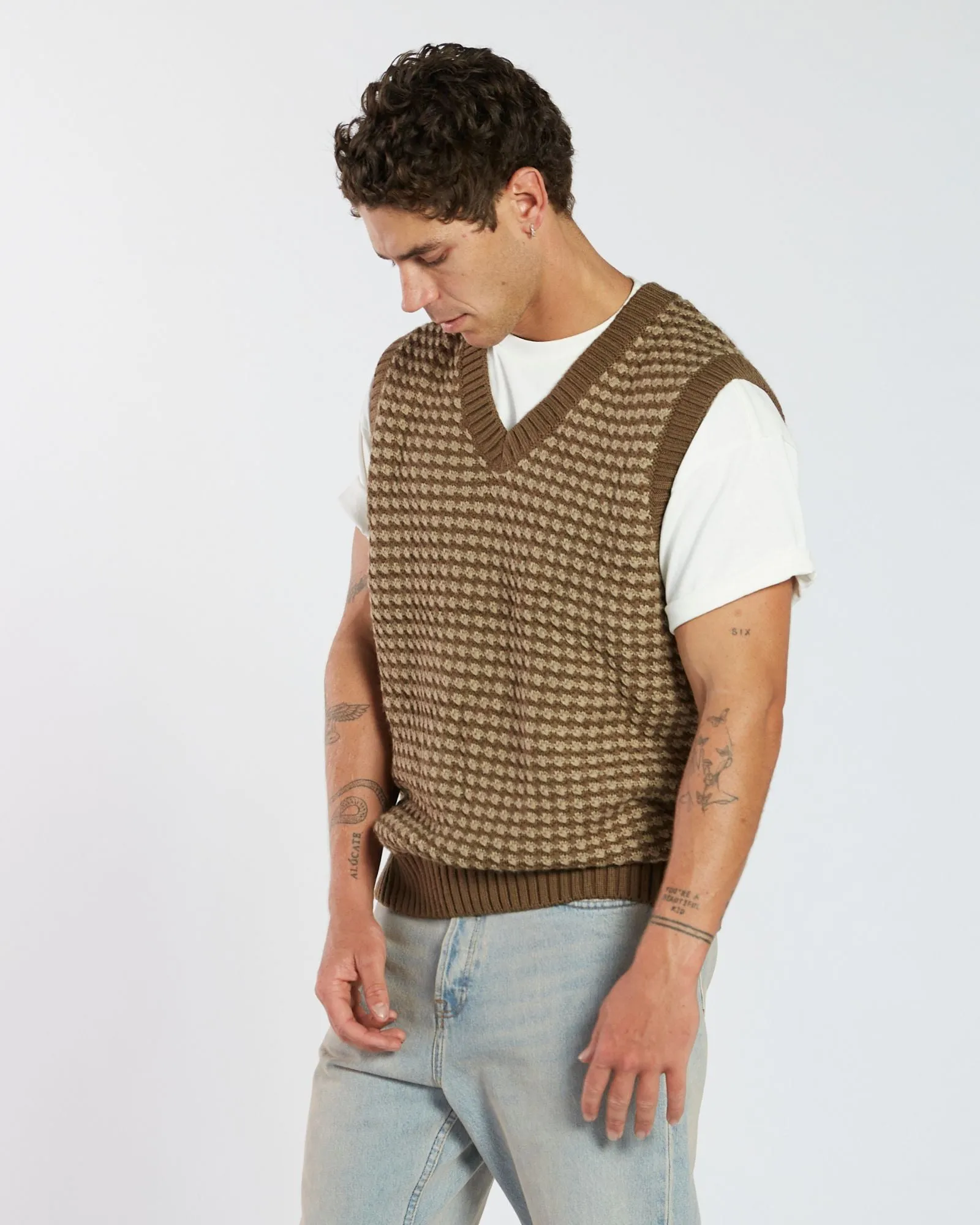 Lowen Vest - Morel Mix