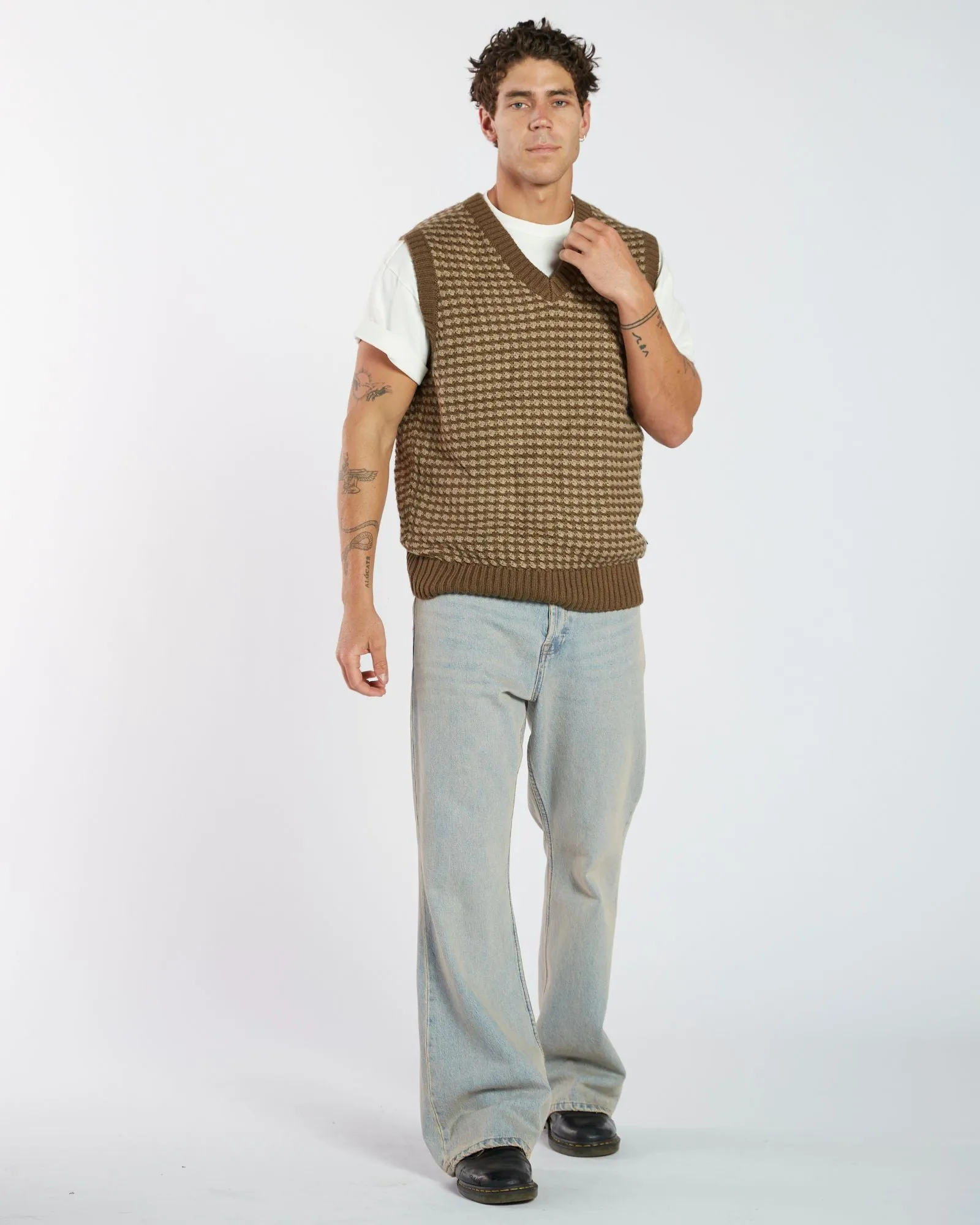 Lowen Vest - Morel Mix