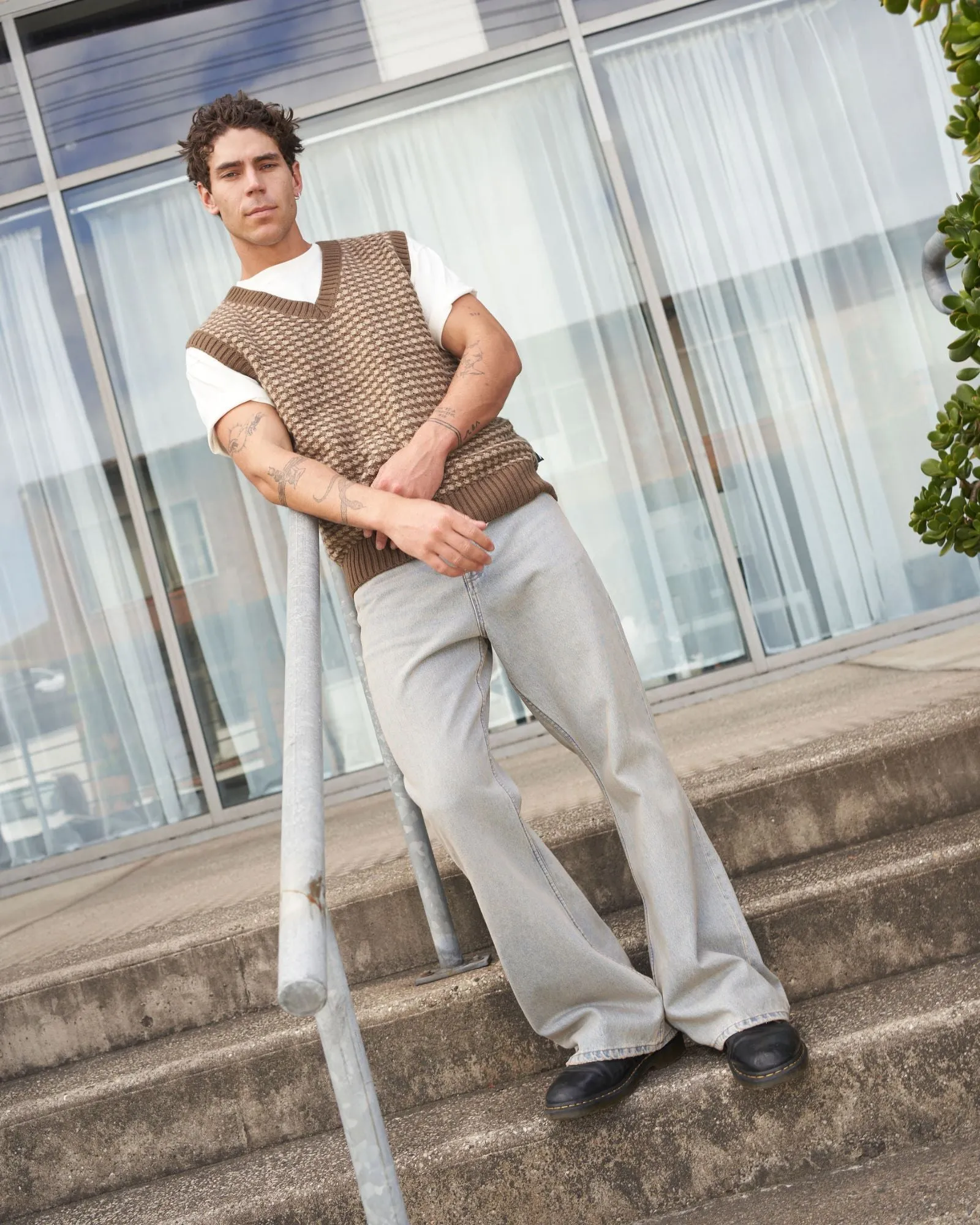Lowen Vest - Morel Mix