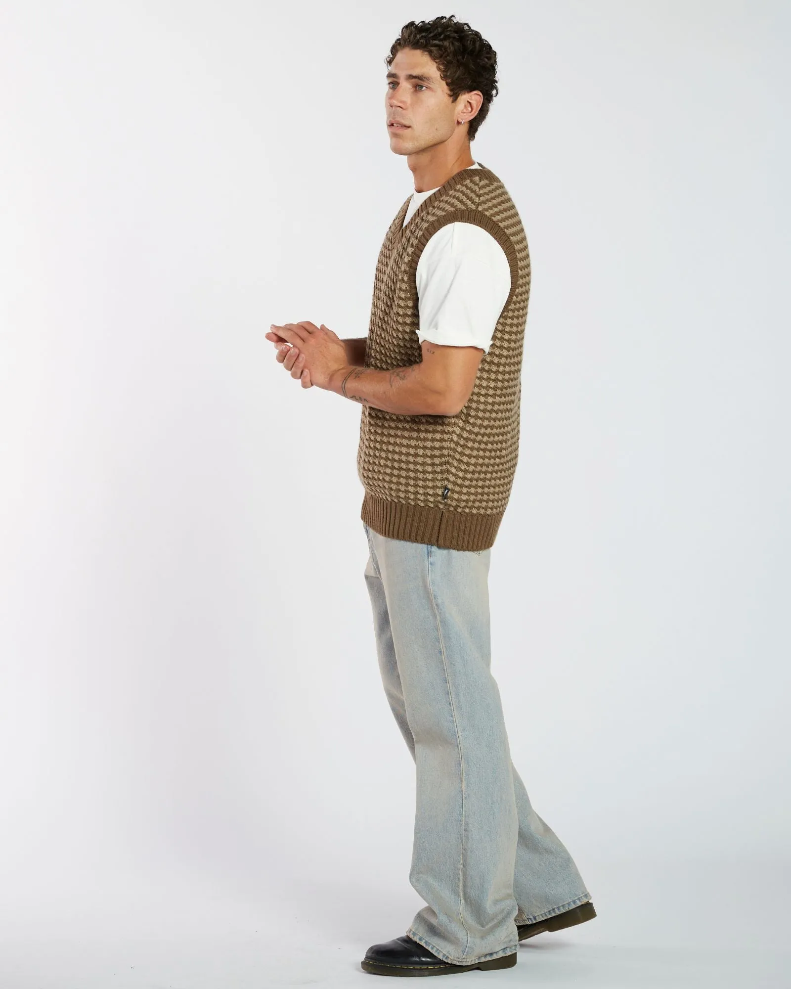 Lowen Vest - Morel Mix