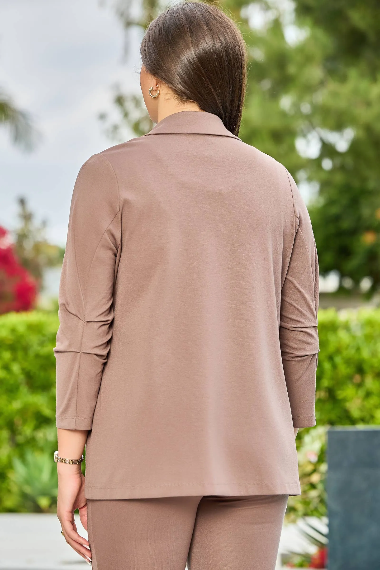 Magic 3/4 Blazer MDS BLAZER: Dark Brown / M