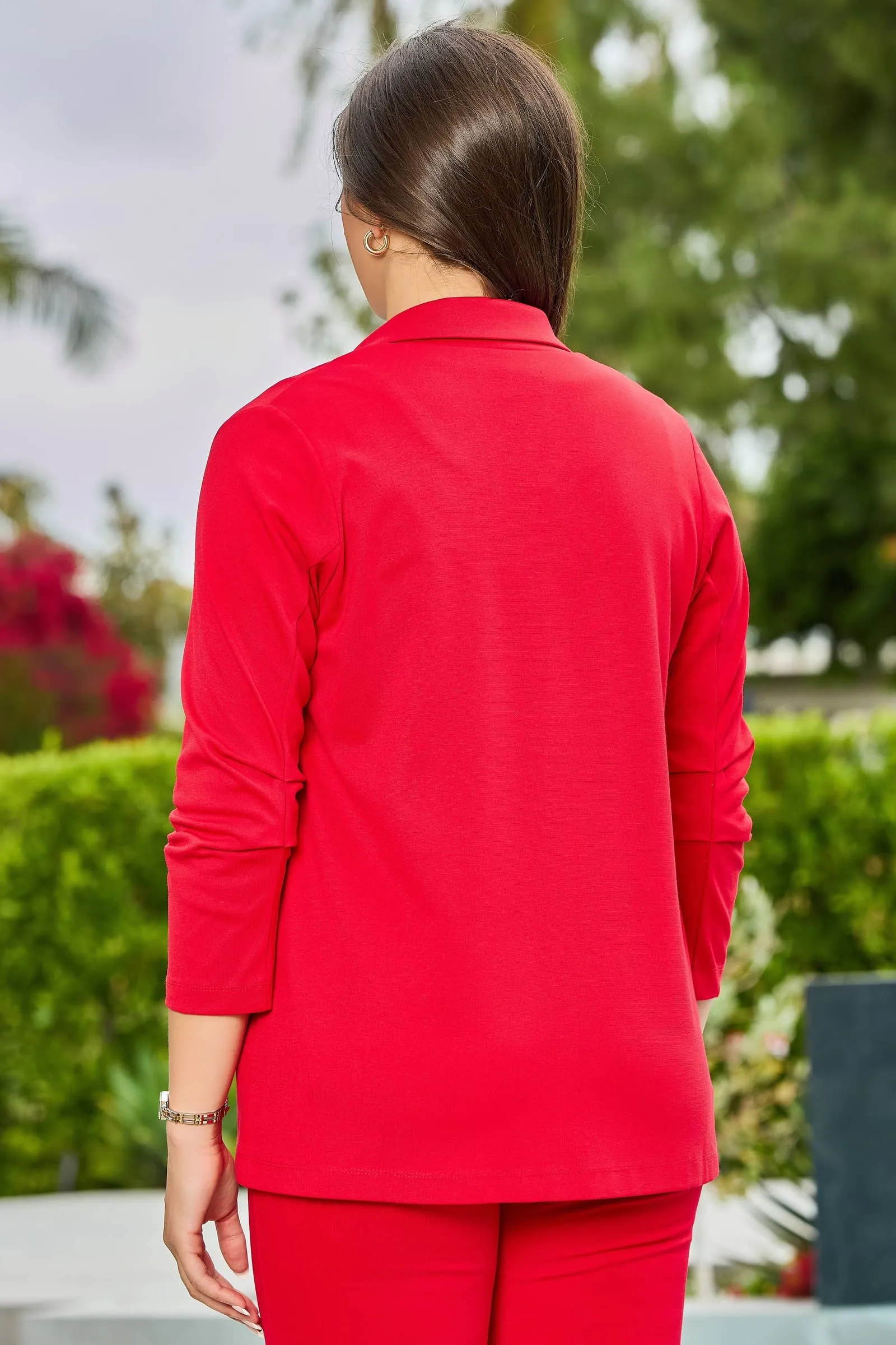 Magic 3/4 Blazer MDS BLAZER: Dark Brown / M