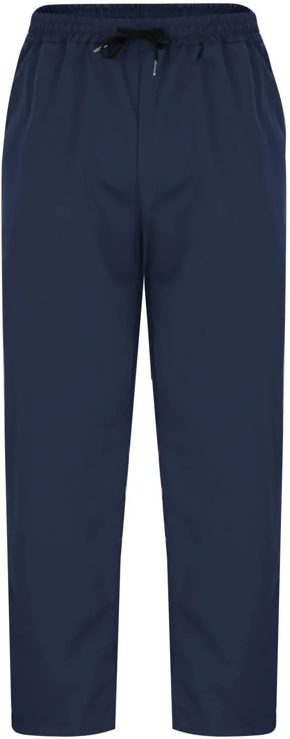 Men's Relaxed Fit Drawstring Waist Pants Comfortable Casual Lounge Lightweight Breathable Pants for Summer