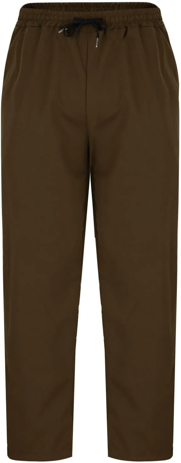 Men's Relaxed Fit Drawstring Waist Pants Comfortable Casual Lounge Lightweight Breathable Pants for Summer