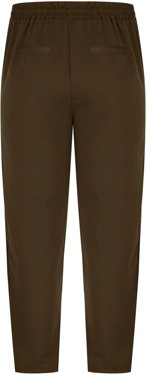 Men's Relaxed Fit Drawstring Waist Pants Comfortable Casual Lounge Lightweight Breathable Pants for Summer