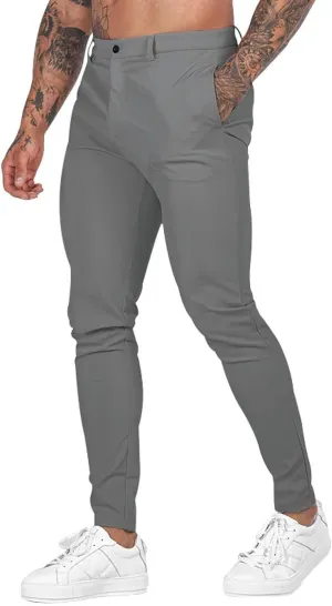 MIDOO Mens Pants Casual Relaxed Soft Fleece Active Athletic Workout Jogger Pants with Pocket and Drawstring Elastic Waist
