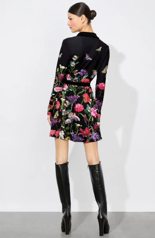 Millicent LS Flare Mini Dress