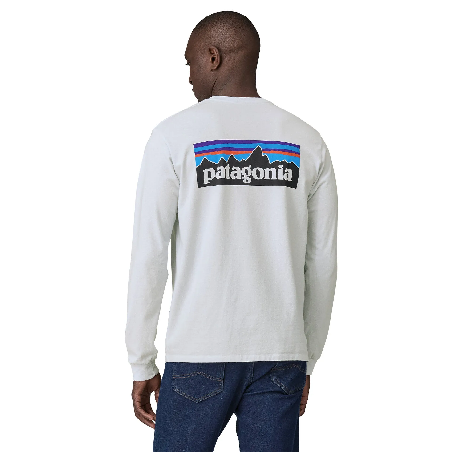 M'S L/S P-6 LOGO RESPONSIBILI-TEE WHITE
