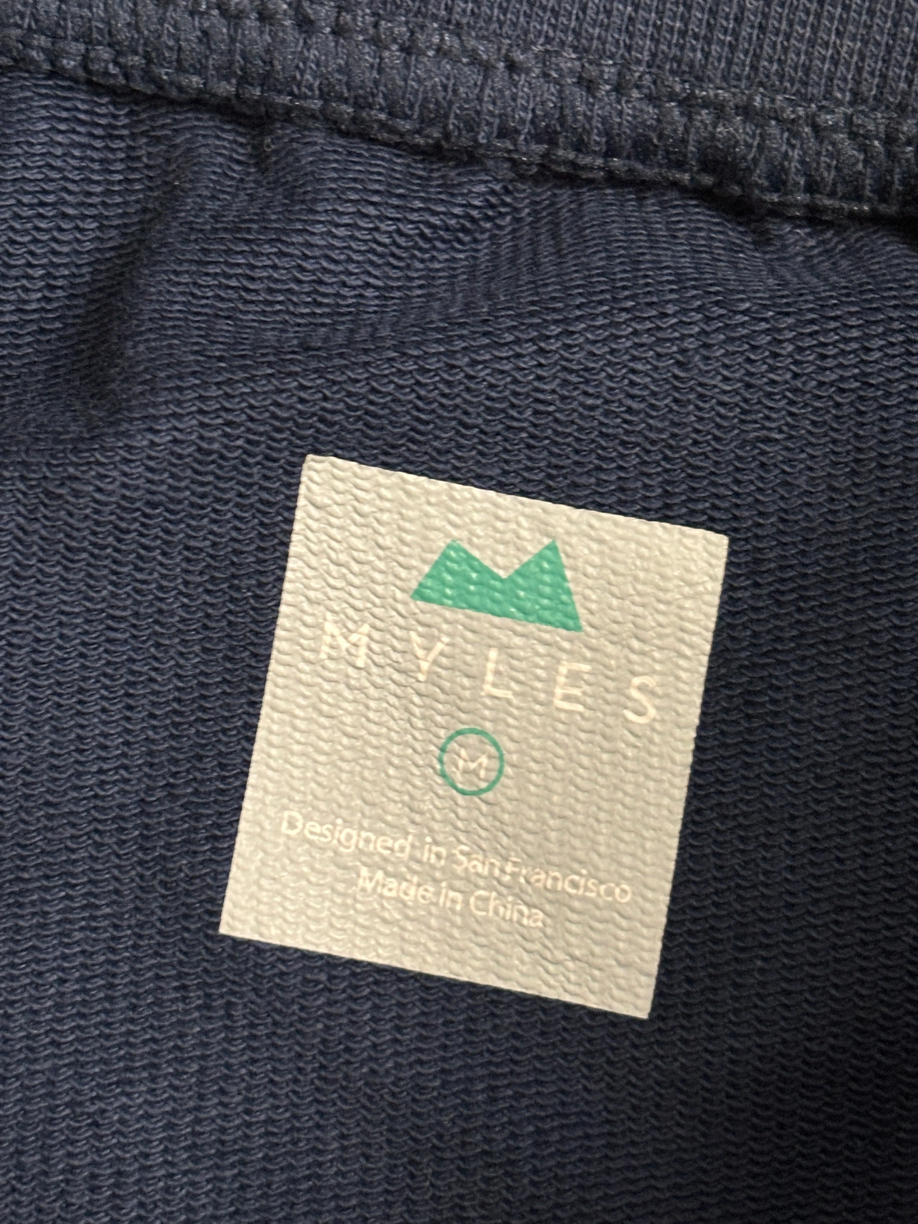Myles Apparel -  weekend joggers - M