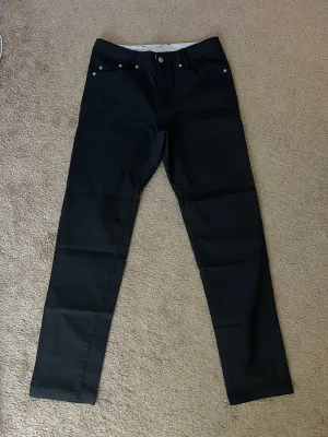 Outlier Slim Dungarees - 33 x 31.75 - black