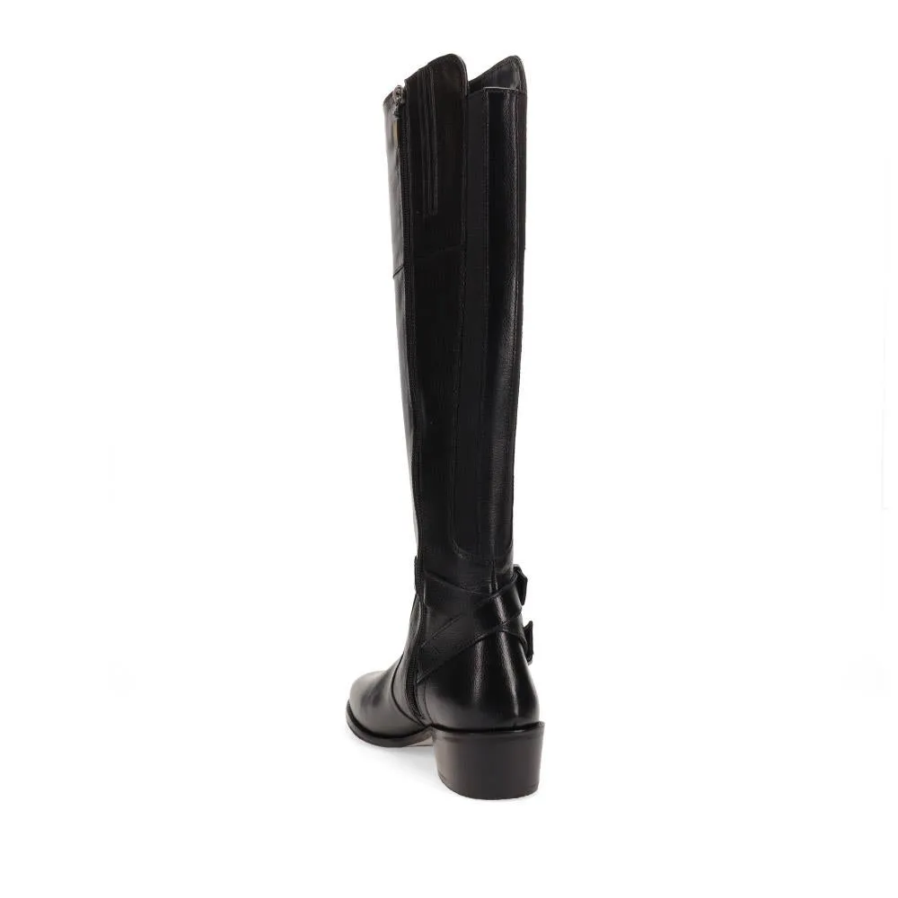 Phoebe L Calf Leather Knee-High Boots - PHOEBEL / 326 207