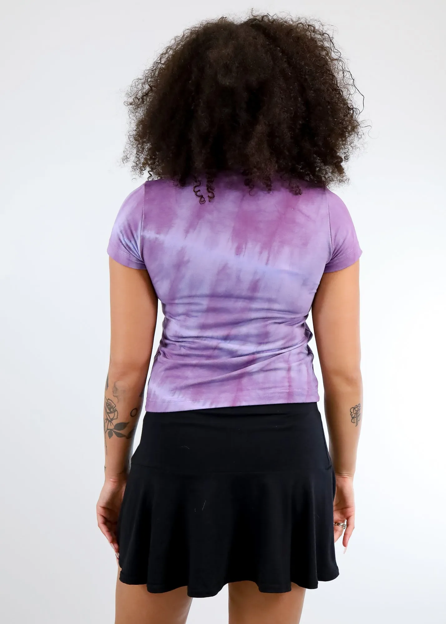 Plum Curio Summer Tee (Sizes XL, 1X, 2X)