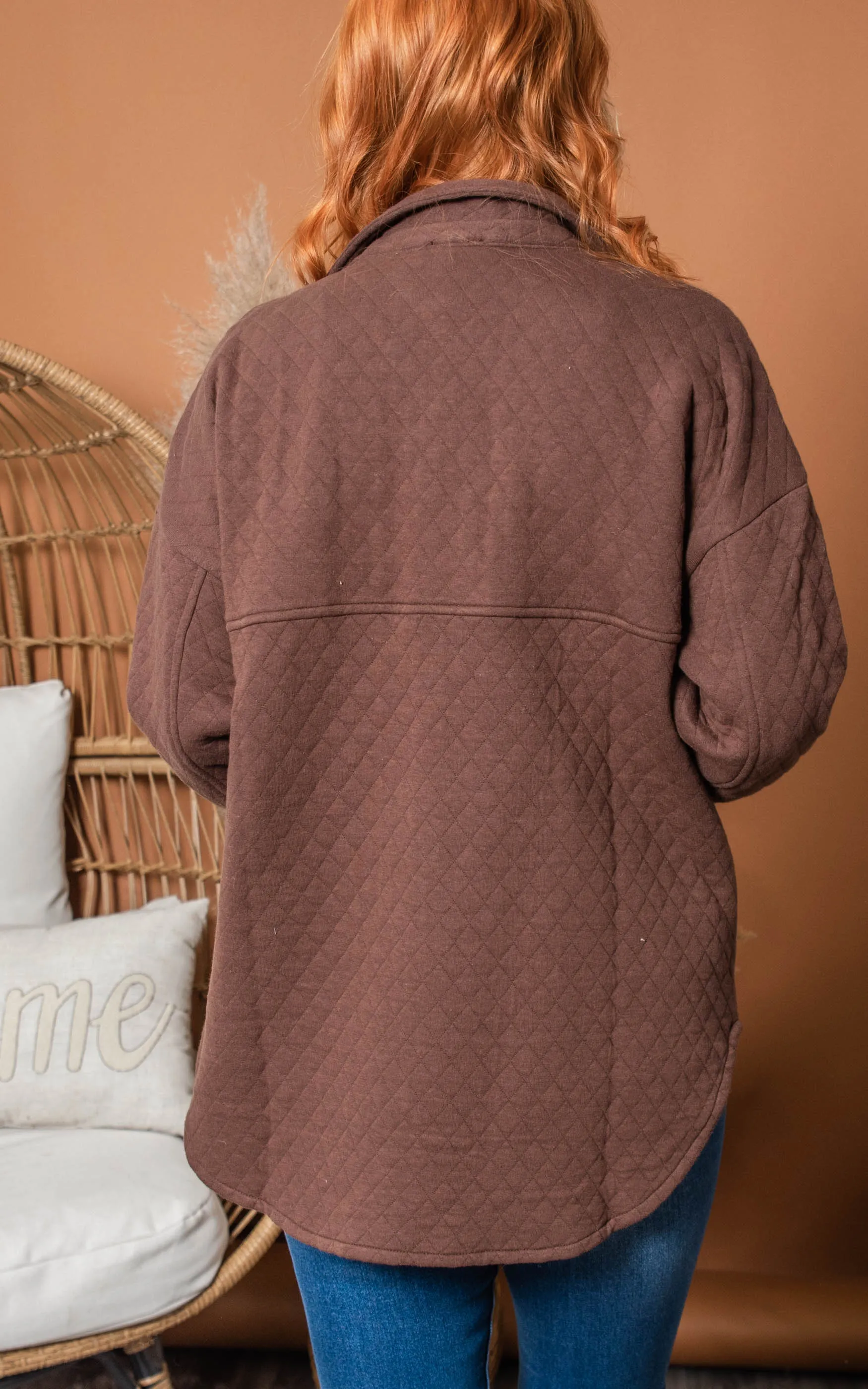 Quilted Shirt Jacket